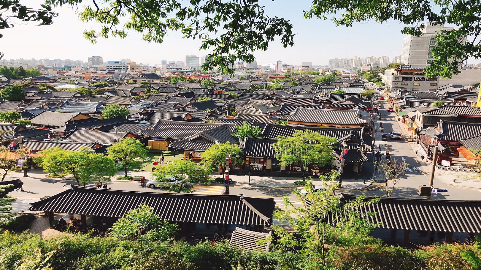 jeon-ju city han-ok village